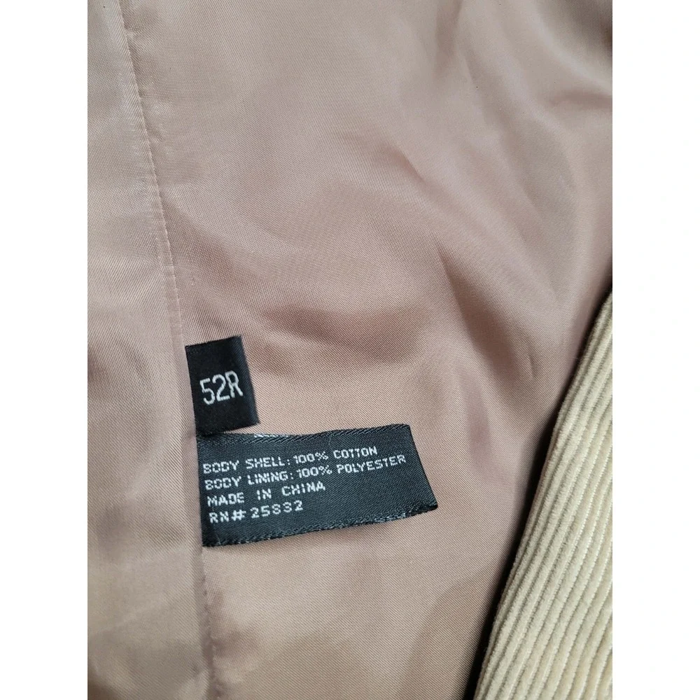 Sheplers Corduroy Tan Jacket 52R‎